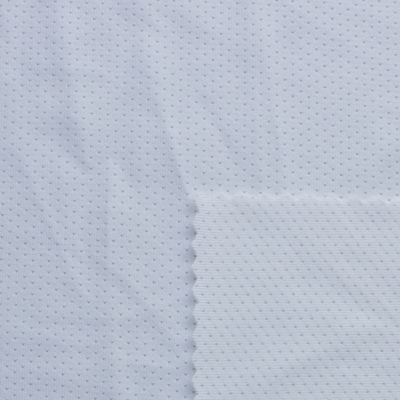 Polyester Spandex Heart-shaped Mesh Fabric  WPS428