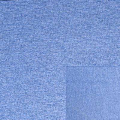 Polyester Spandex Heather Jersey Stretch Fabric  WPDS398