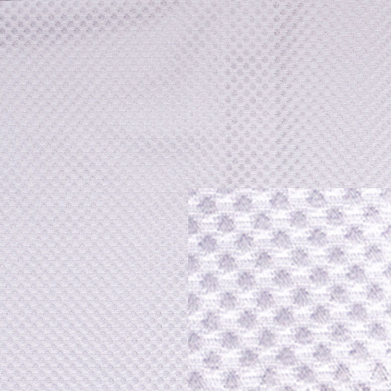  Polyester Fish Scale Shape Mesh Fabric JP354