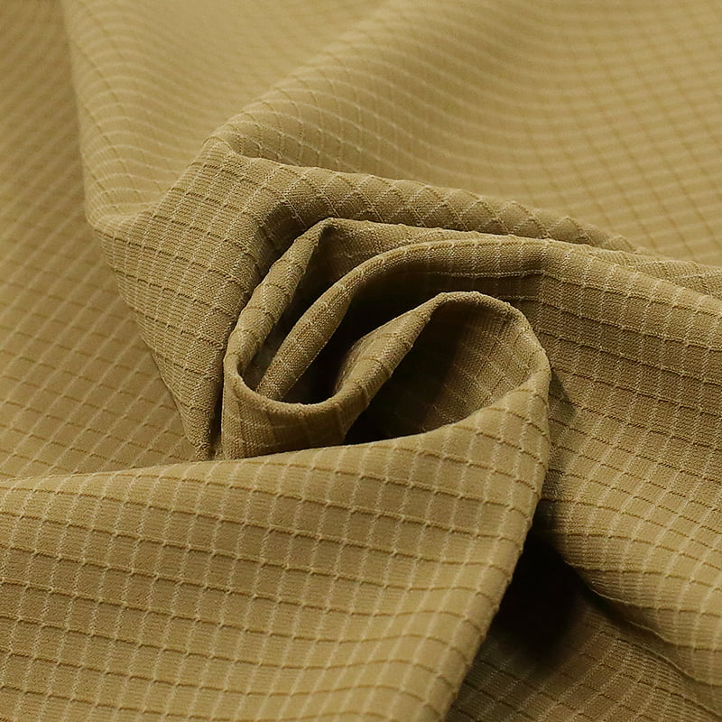 Warp-knitted nylon spandex grid fabric JNS213