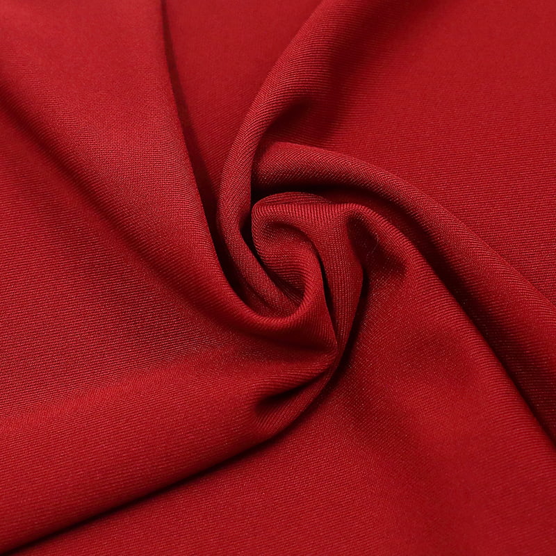100% polyester cationic double-sided PK fabric WD531
