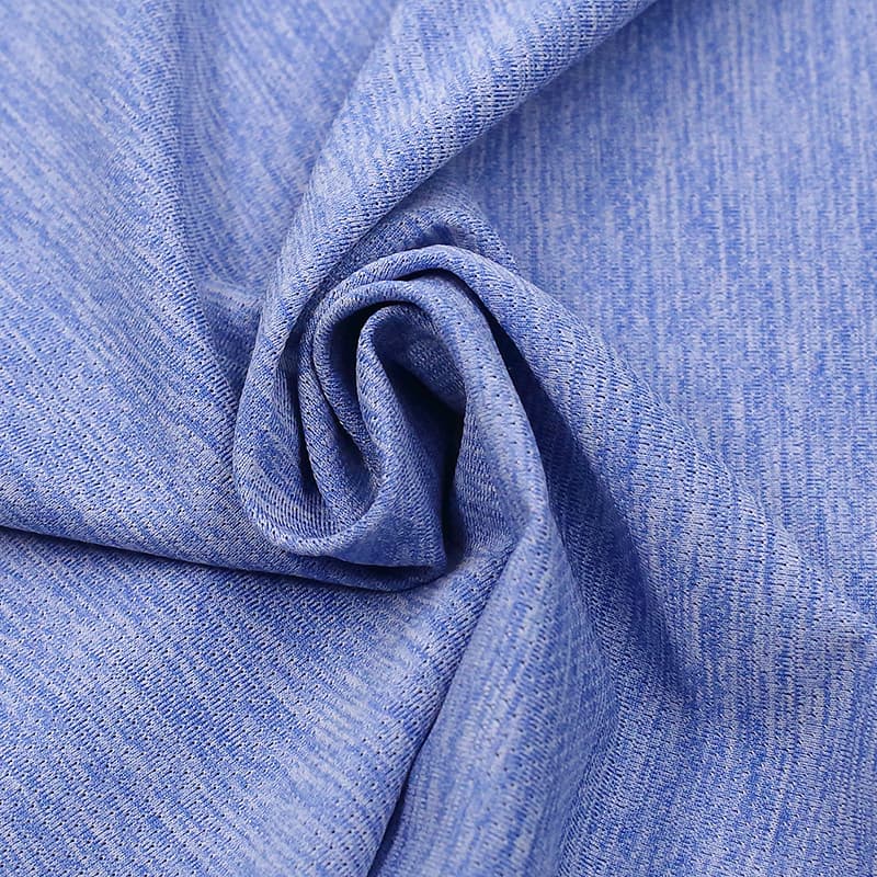 Polyester spandex heather heart-shaped mesh fabric WPDS450