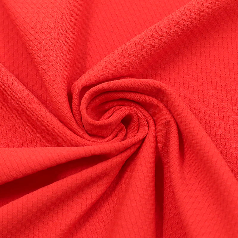 Polyester spandex jacquard fabric WPS614