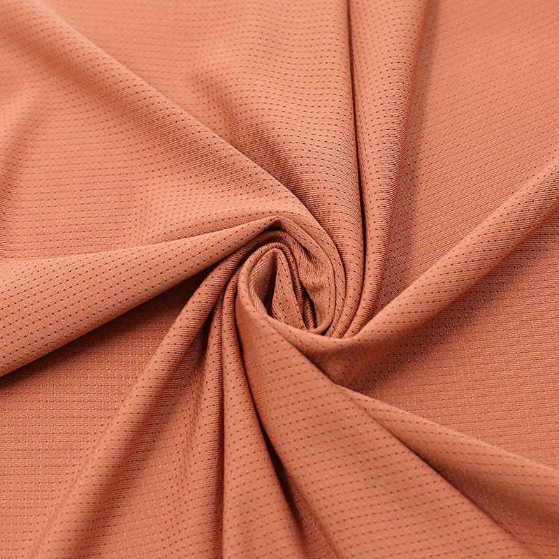 Polyester spandex mesh fabric WPS670
